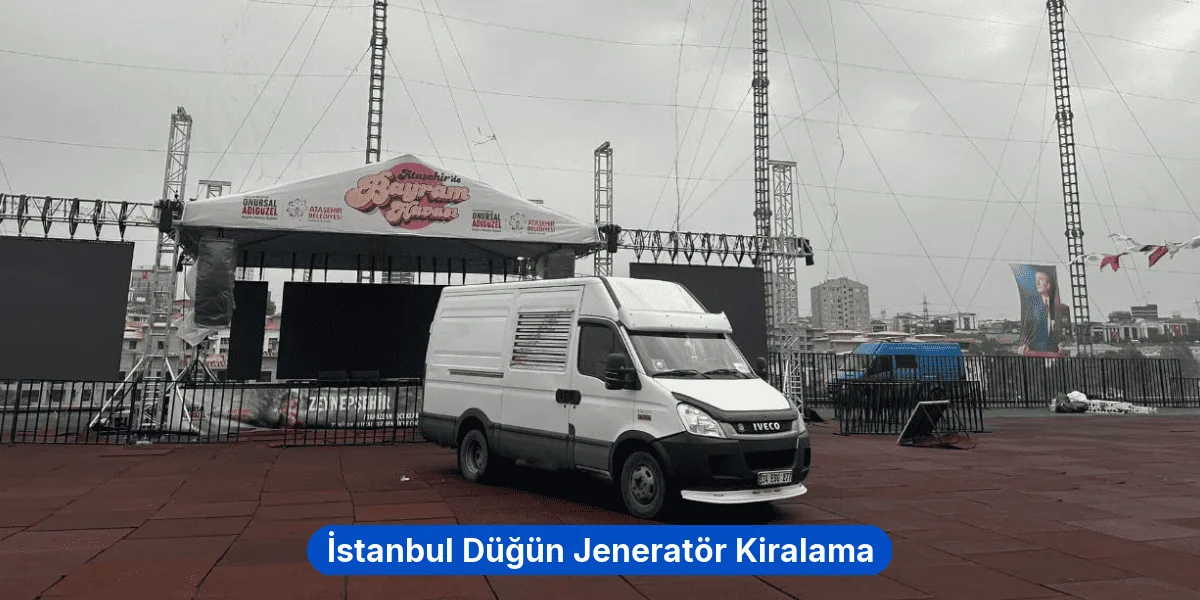 İstanbul Düğün Jeneratör Kiralama